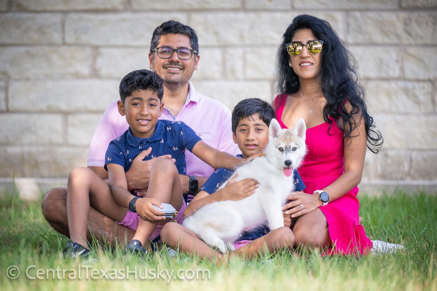Central Texas Husky family pickup and puppy update photo 6