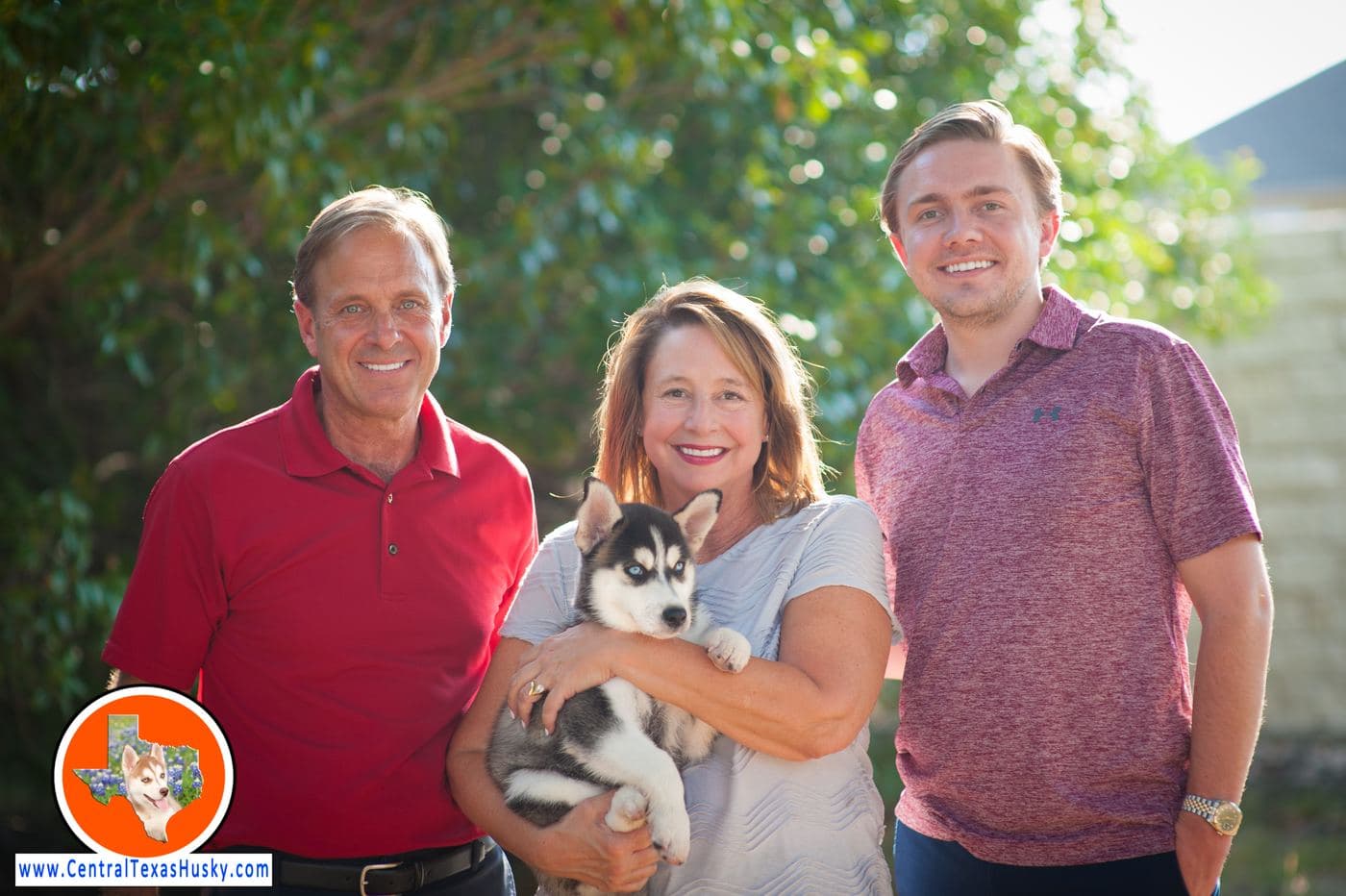 Central Texas Husky family pickup and puppy update photo 12