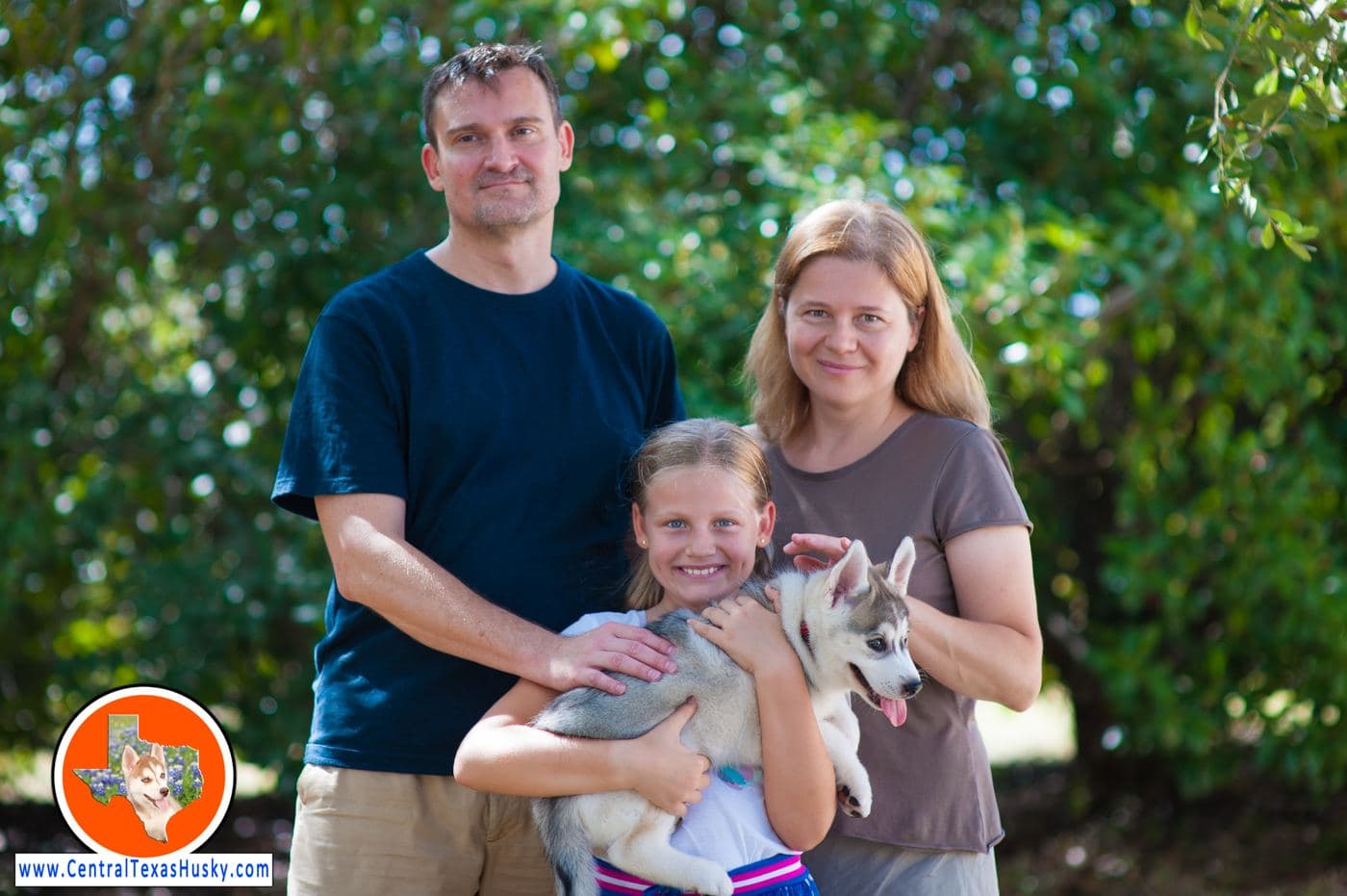 Central Texas Husky family pickup and puppy update photo 18
