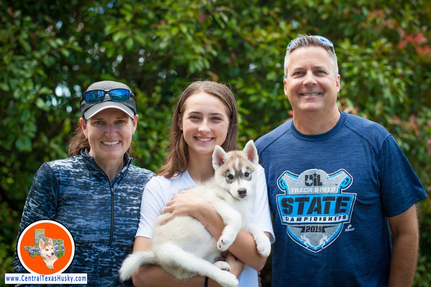 Central Texas Husky family pickup and puppy update photo 22