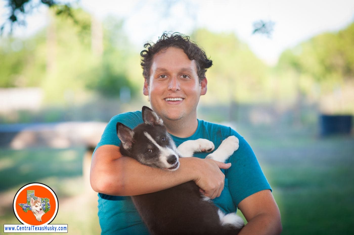 Central Texas Husky family pickup and puppy update photo 62