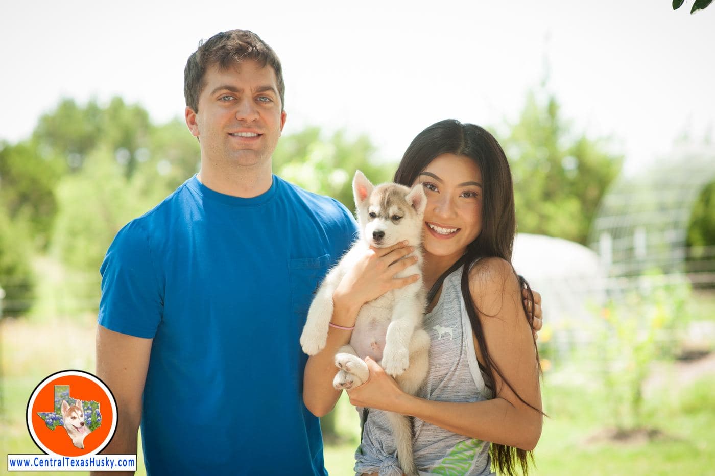 Central Texas Husky family pickup and puppy update photo 67