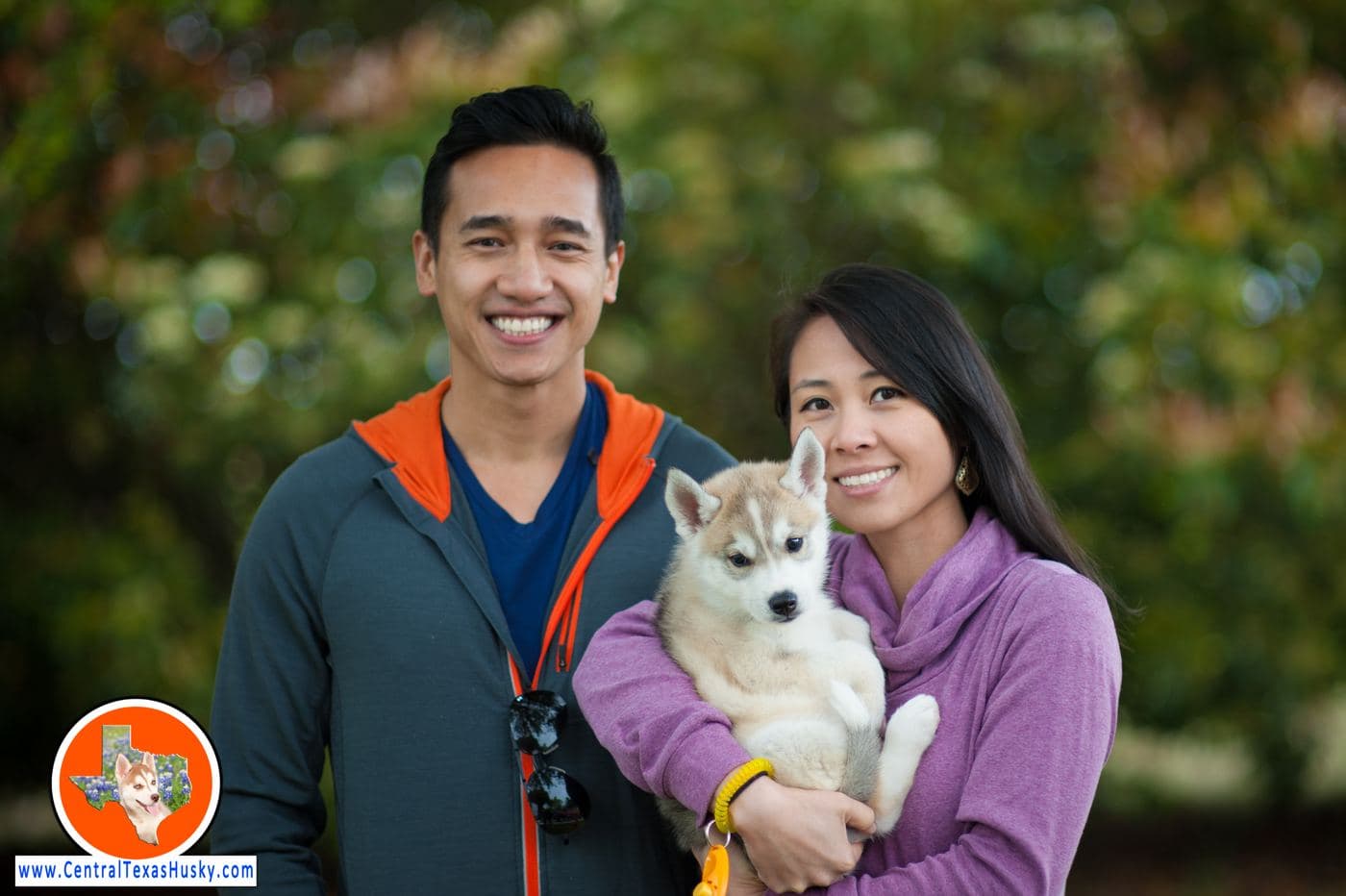 Central Texas Husky family pickup and puppy update photo 71