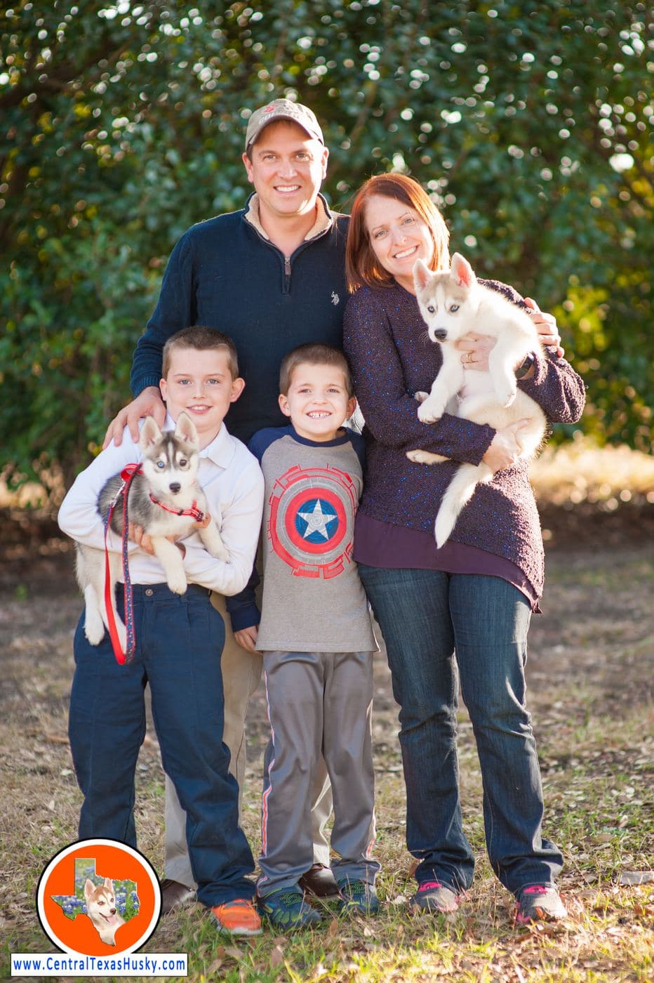 Central Texas Husky family pickup and puppy update photo 73