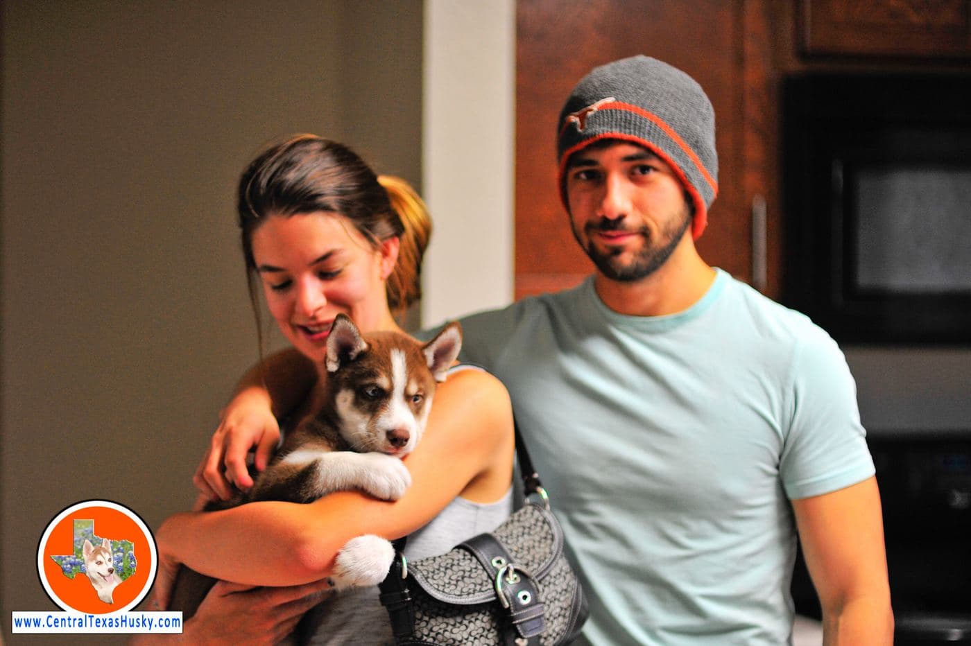 Central Texas Husky family pickup and puppy update photo 128