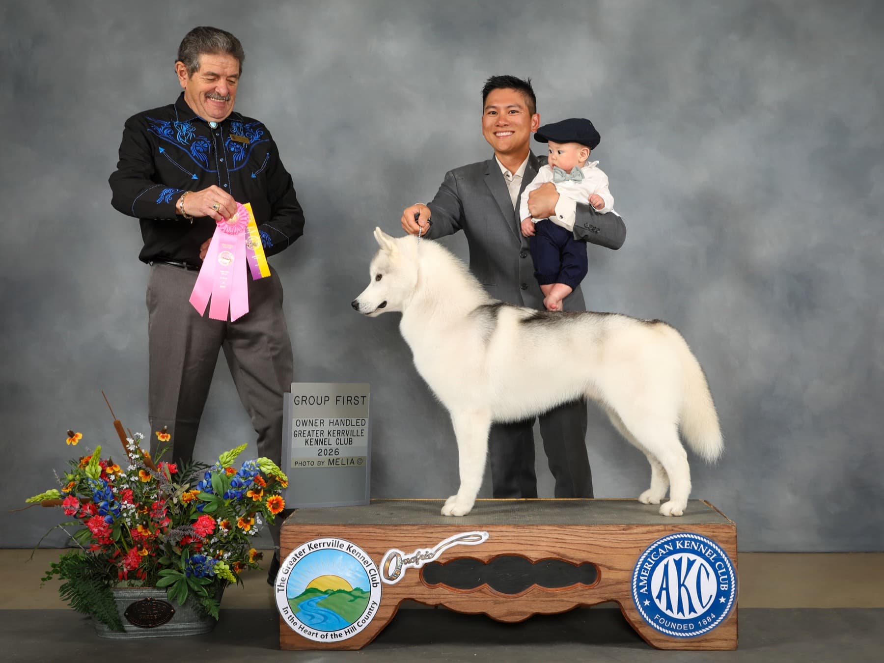 Star winning Owner Handled Group First at Greater Kerrville Kennel Club in 2026